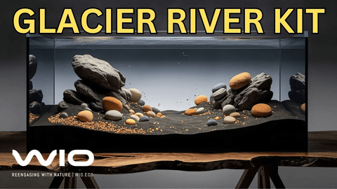 WIO Glacier River Kit: Transform Your Aquarium with Lake McDonald’s Glacier Beauty