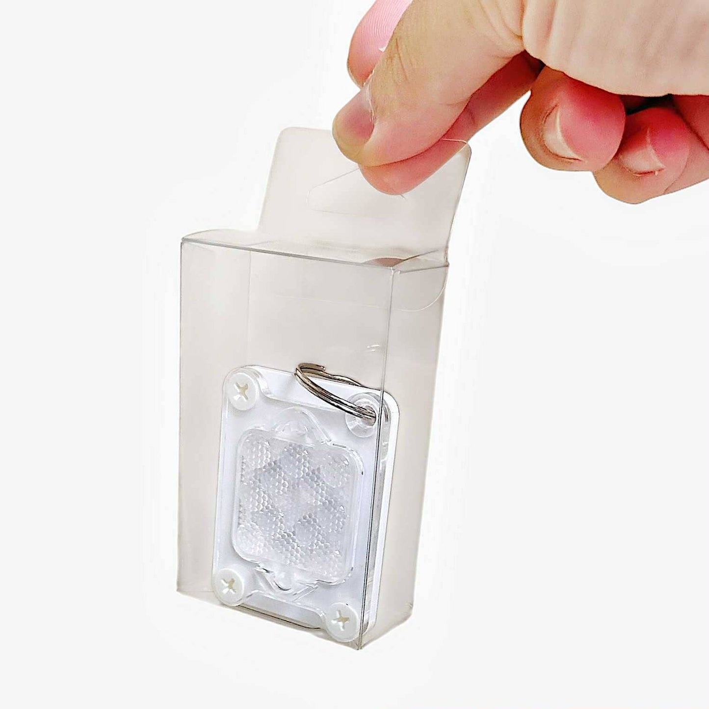 Black Friday Key Chain Wood and Rock WIO