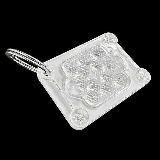 Black Friday Key Chain Wood and Rock WIO