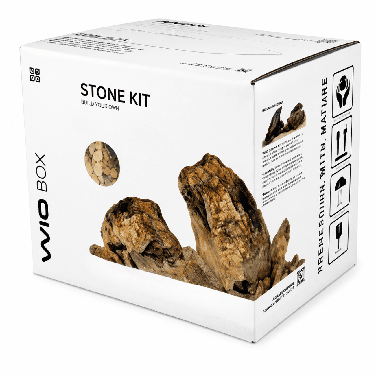 WIO - Bumblebee Stone Wood and Rock WIO 46 lb Mega Box