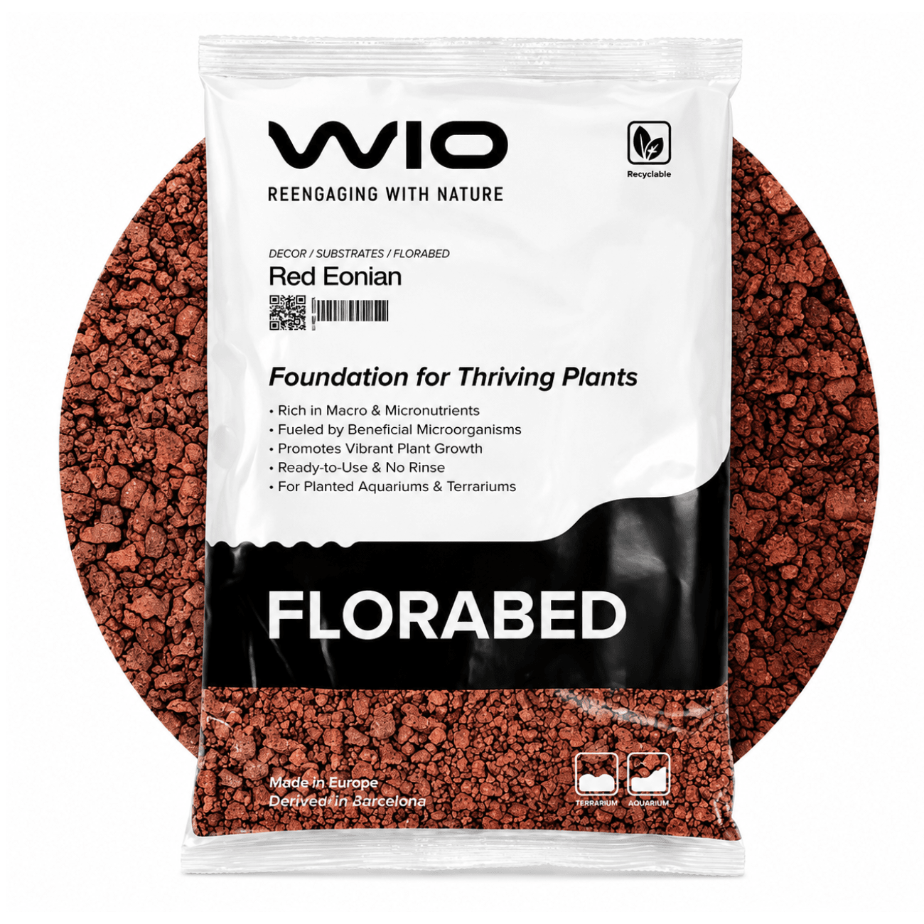 Plant Growth Red Florabed Soil and Substrate WIO 3.3 lb - Thick
