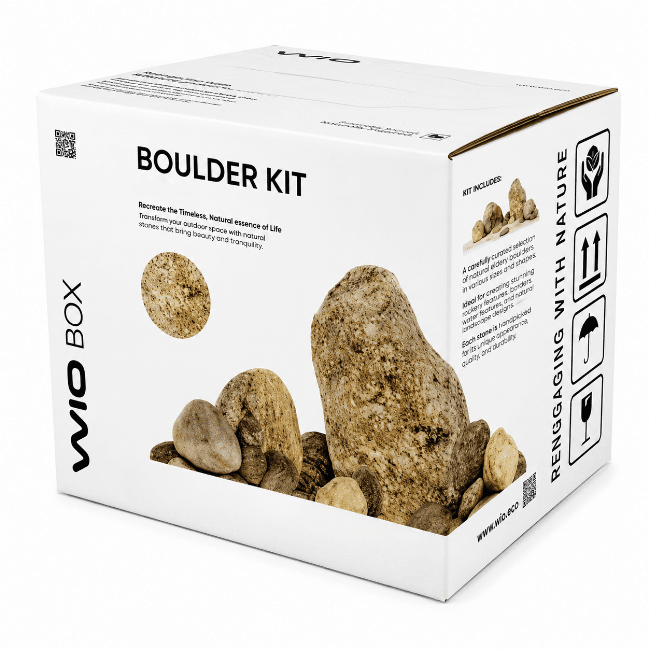 WIO - White Adder Boulder Wood and Rock WIO 46 lb Mega Box
