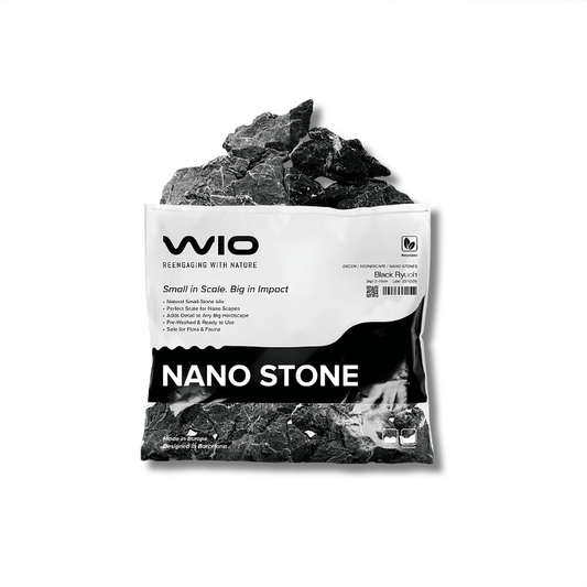WIO - Black Ryuoh Stone Wood and Rock WIO 4.4 lb Nano Bag