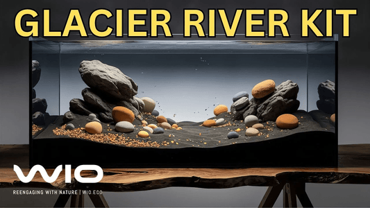 WIO Glacier River Kit: Transform Your Aquarium with Lake McDonald’s Glacier Beauty