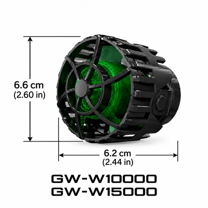 Great White Wave Maker Wifi AQUARIUM PUMPS DALUA 10,000lph (2,500gph) 
