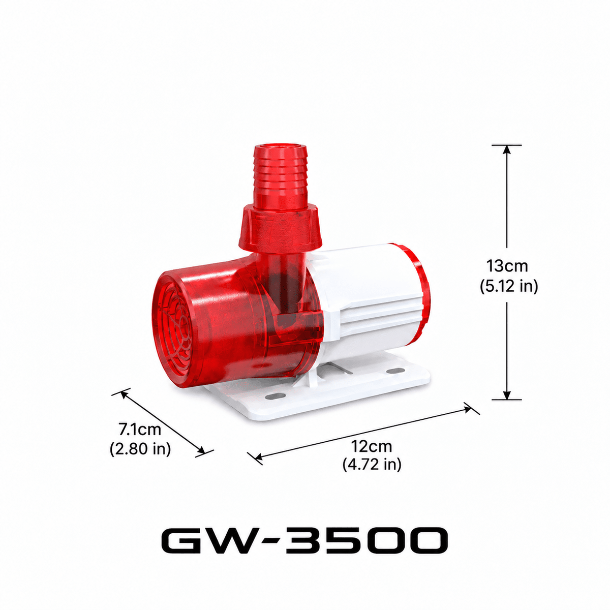 Great White Return Pump Wifi AQUARIUM PUMPS DALUA 3,500lph (950gph) 