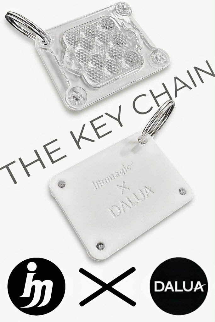 Black Friday Key Chain Wood and Rock WIO 