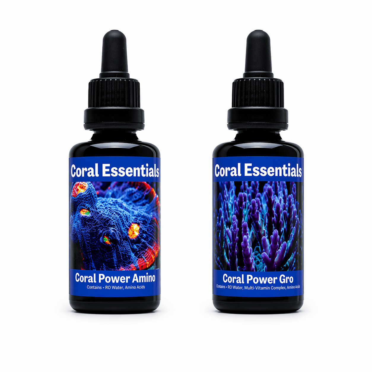 Coral Essentials Amino and Gro AQUARIUM additives DALUA 