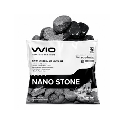 WIO - Black Venom Boulder Wood and Rock WIO 4.4 lb Nano Bag 