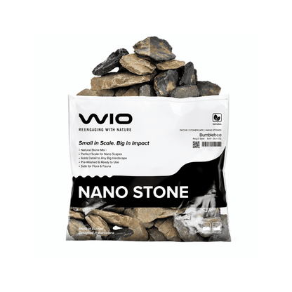 WIO - Bumblebee Stone Wood and Rock WIO 4.4 lb Nano Bag 