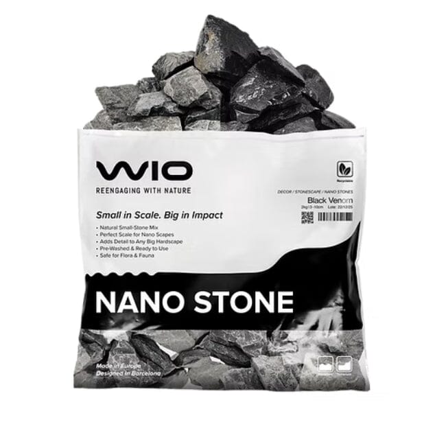 WIO - Black Venom Stone Wood and Rock WIO 4.4 lb Nano Bag 