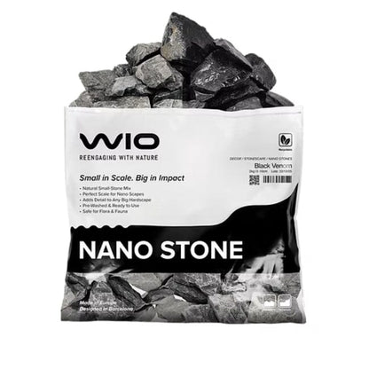 WIO - Black Venom Stone Wood and Rock WIO 4.4 lb Nano Bag 