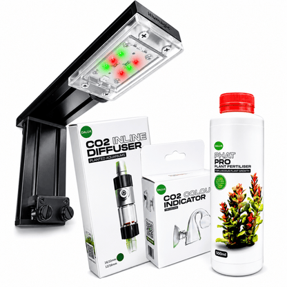 CO₂ Upgrade Kit – Complete Lighting & CO₂ Boost for Planted Tanks lighting bundle pack DALUA 