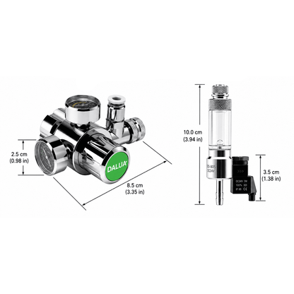 CO2 Regulator and Solenoid co2 regulator DaluaAustralia 