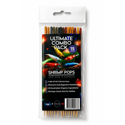Shrimp Pops By SAS DaluaAustralia Combo Pack of 15 
