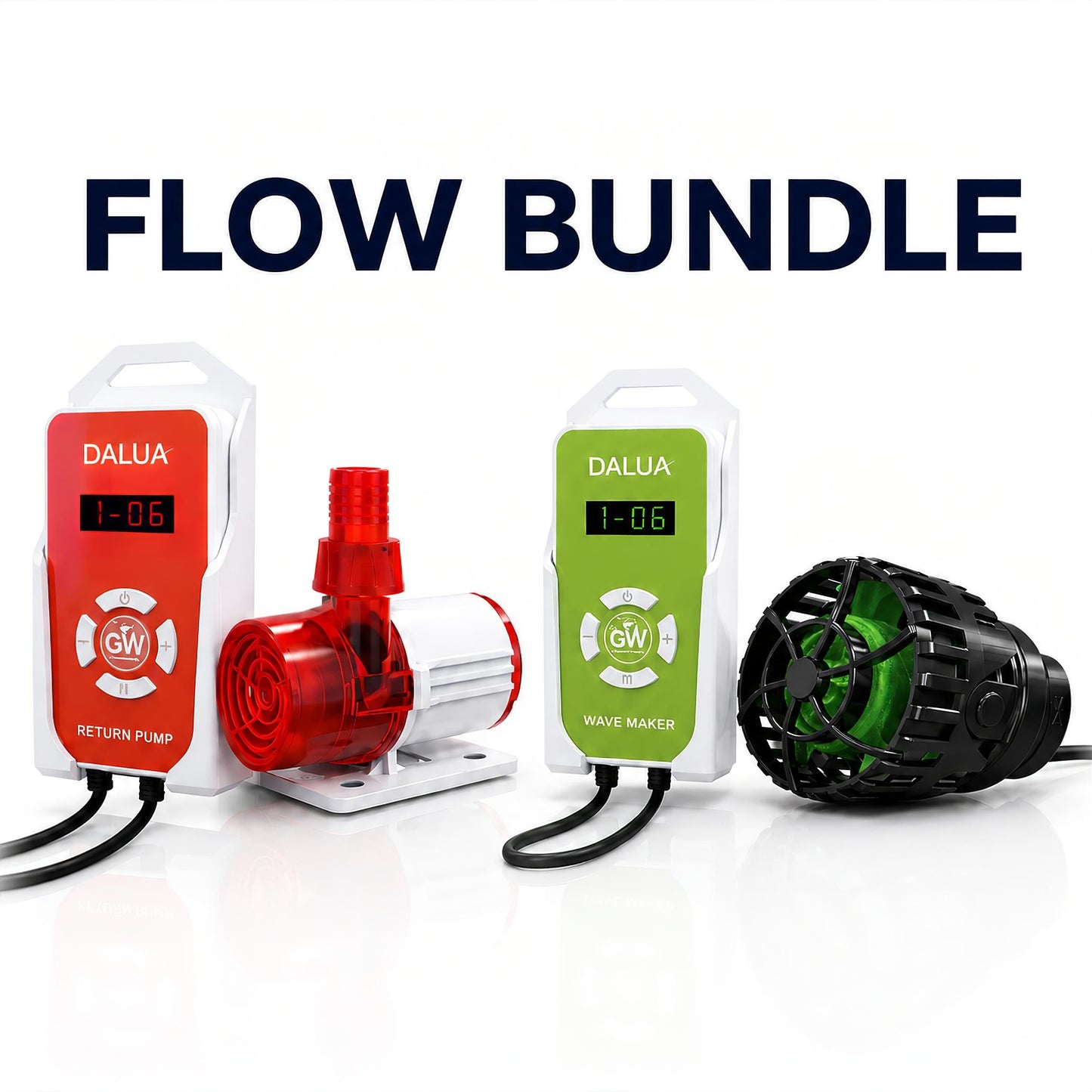 FLOW BUNDLE - Great White Return Pump + Wave Maker AQUARIUM PUMPS DALUA 