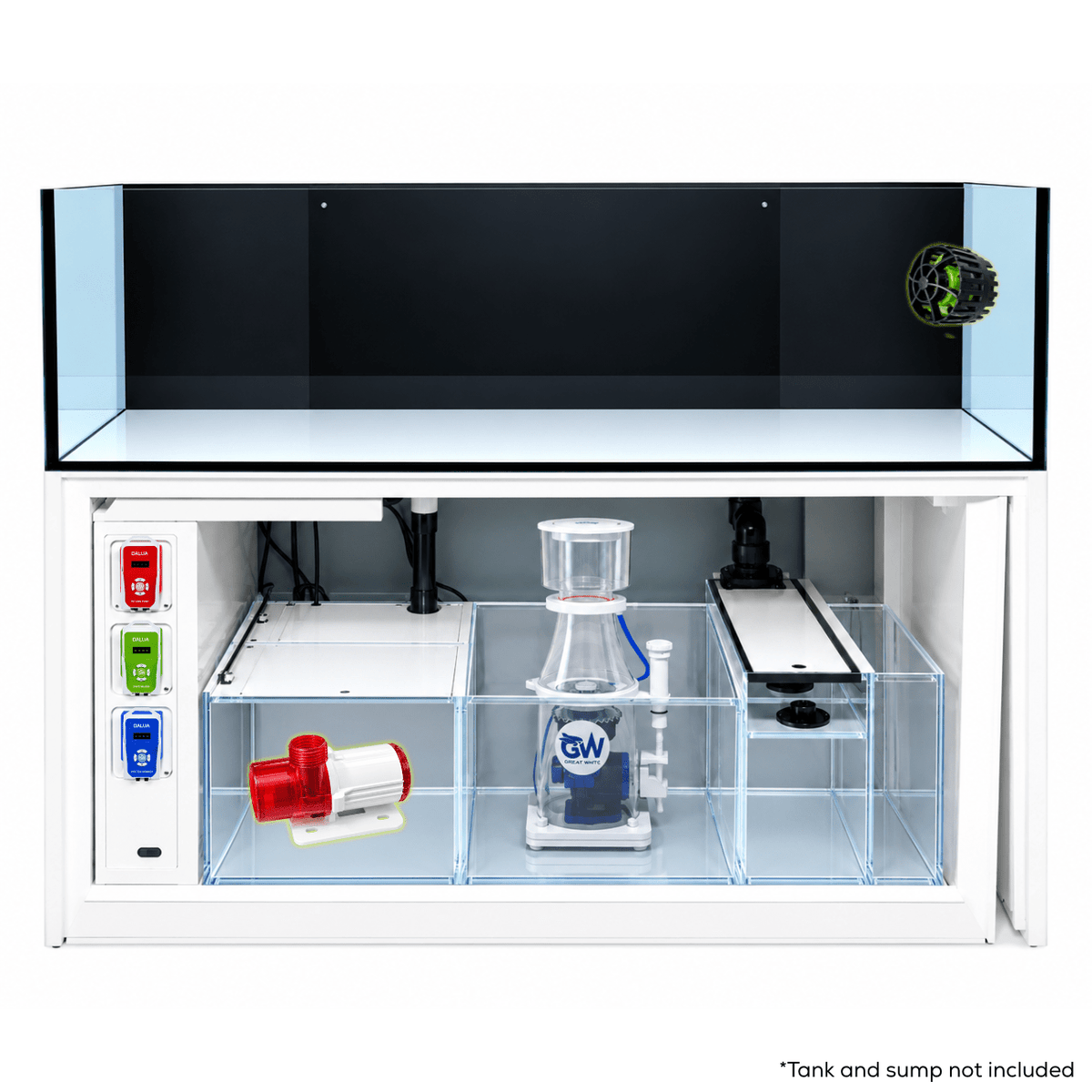 Filtration Bundle – WiFi Wave Maker + Pump + Skimmer PROTEIN SKIMMER DALUA 120g - 160g Aquariums 