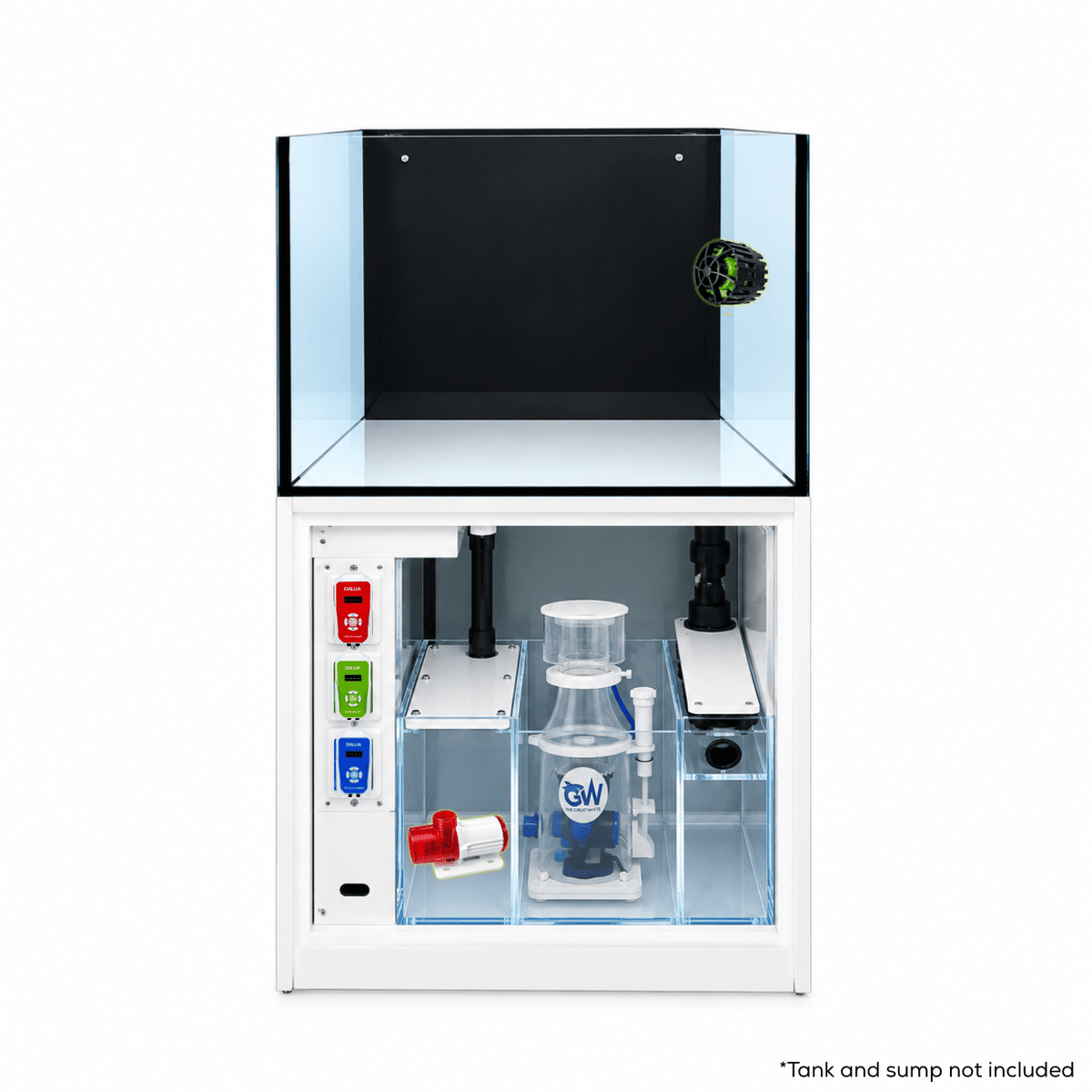 Filtration Bundle – WiFi Wave Maker + Pump + Skimmer PROTEIN SKIMMER DALUA 20g - 50g Aquariums 