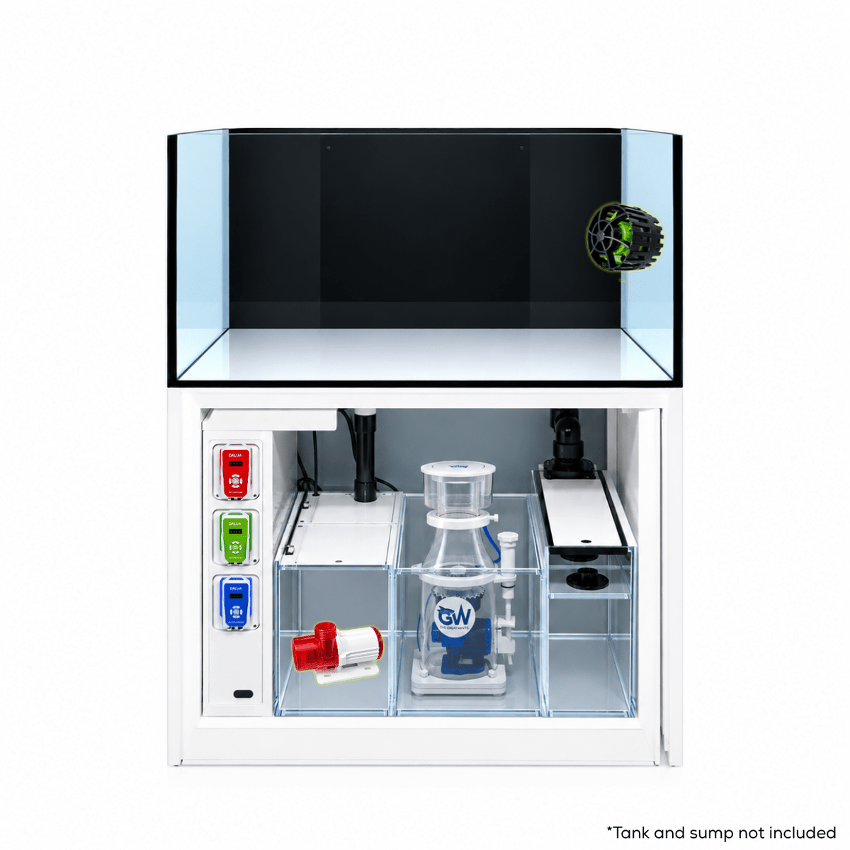 Filtration Bundle – WiFi Wave Maker + Pump + Skimmer PROTEIN SKIMMER DALUA 50g - 80g Aquariums 