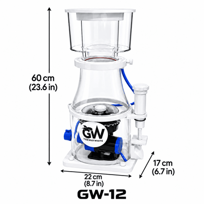 Great White Skimmer Wifi PROTEIN SKIMMER DALUA GW-12 up to 320 Gallons 