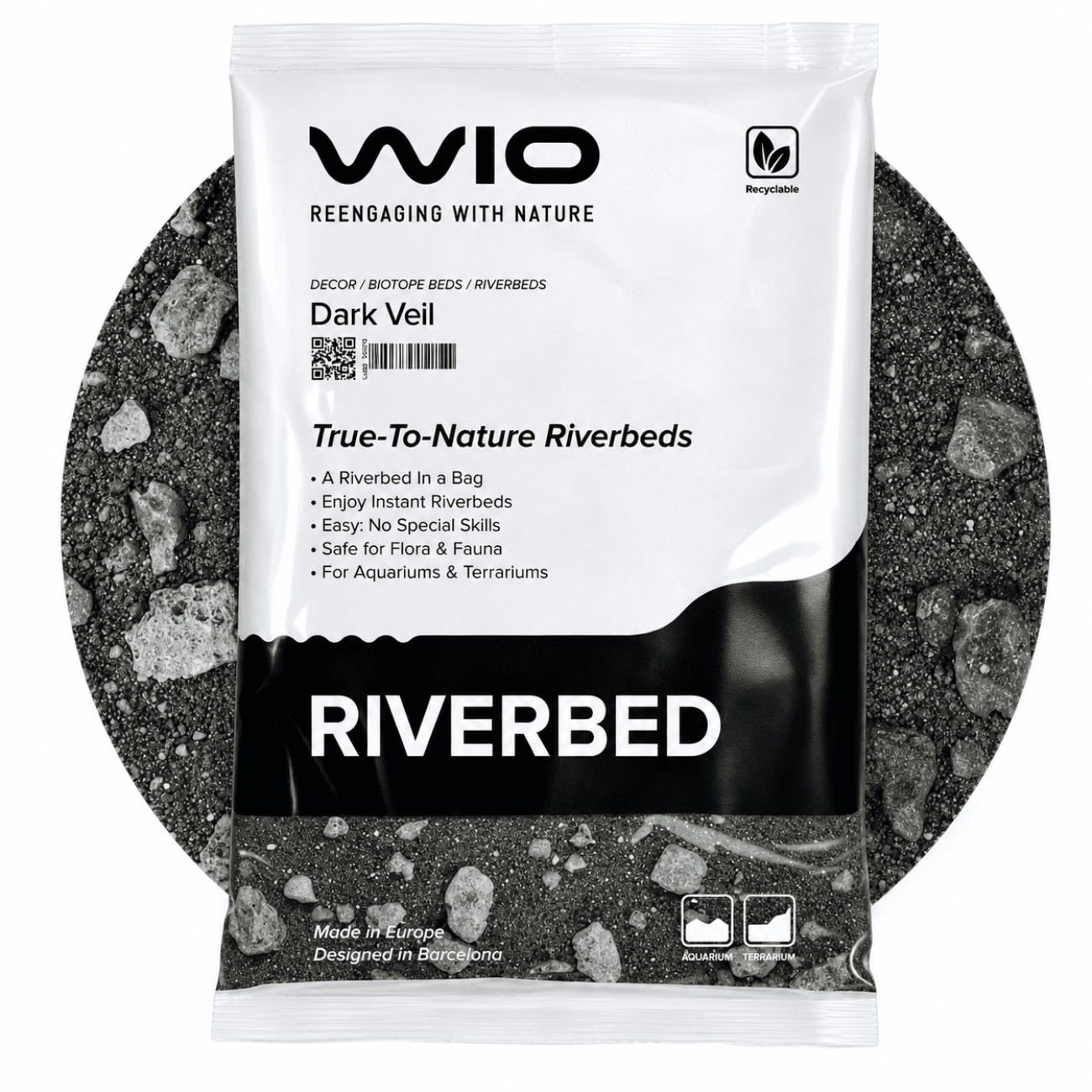 WIO - Midnight Veil Riverbed Soil and Substrate WIO 3.3 lb 