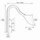 River High-Flow Outlet glass outlet lily pipes DaluaAustralia 16/22mm 