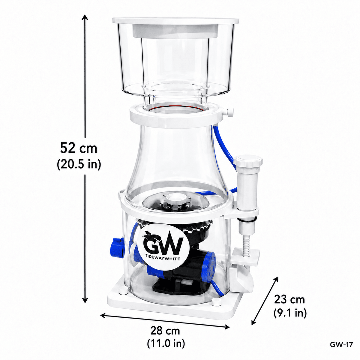 Great White Skimmer Wifi PROTEIN SKIMMER DALUA GW-17 up to 450 Gallons 