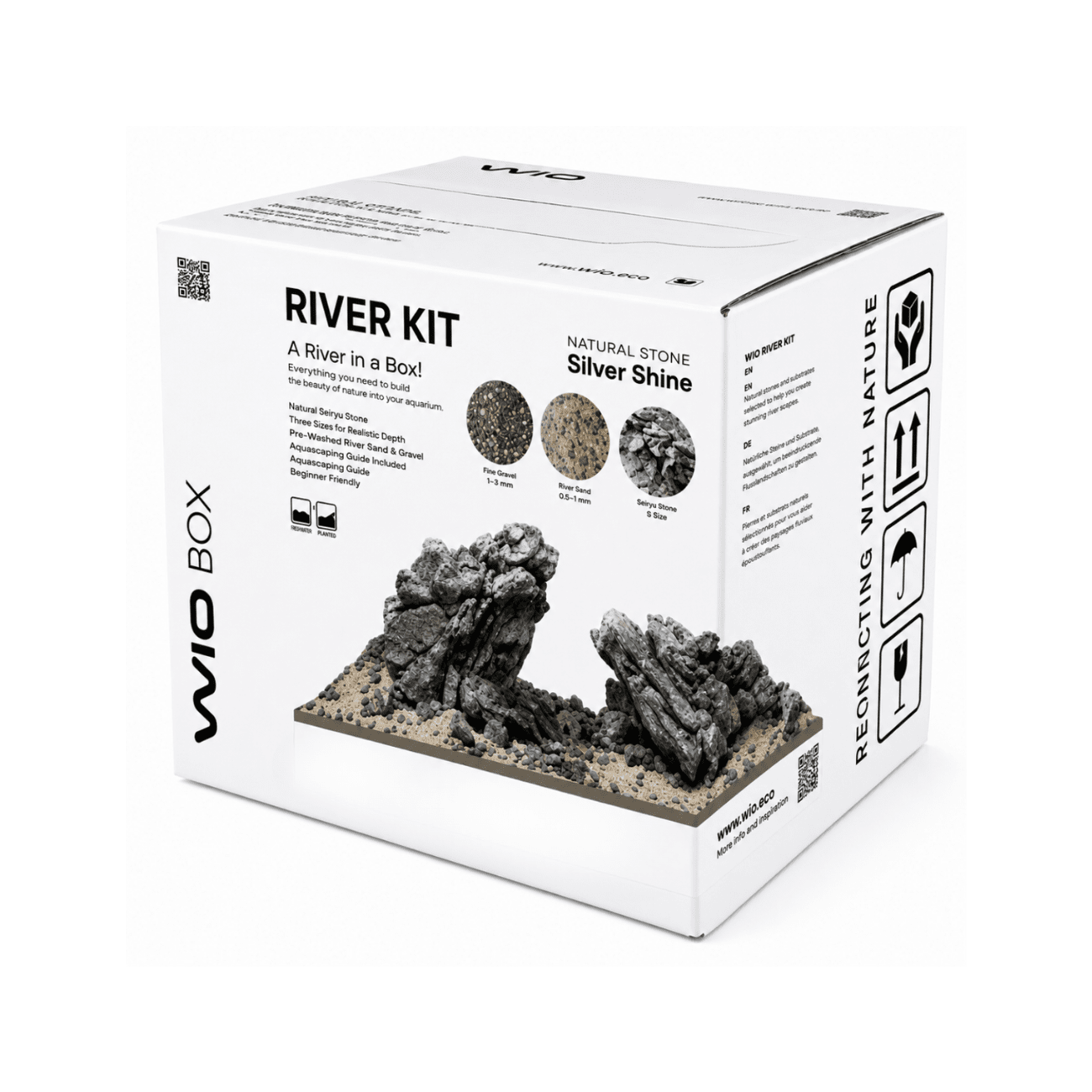 WIO - Silver Shine River Kit Soil and Substrate WIO 20 lb Kit 