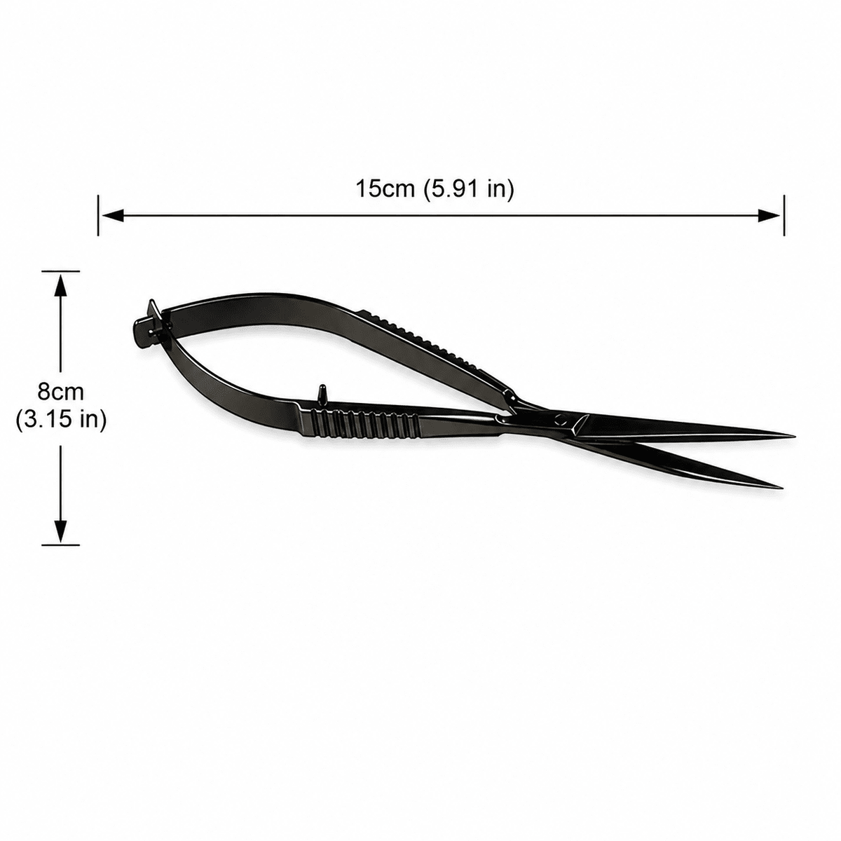 15cm Aquascaping Spring Scissors – Dalua International LLC