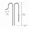 Inlet and Outlet Stainless Steel Lily Pipe Set inlet outlet stainless steel filter lily pipes DaluaAustralia 
