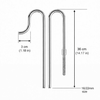 Inlet and Outlet Stainless Steel Lily Pipe Set inlet outlet stainless steel filter lily pipes DaluaAustralia 