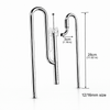 Inlet and Outlet + Skimmer Stainless Steel Lily Pipe Set inlet outlet skimmer filter lily pipes DaluaAustralia 