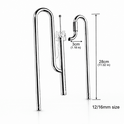 Inlet and Outlet + Skimmer Stainless Steel Lily Pipe Set inlet outlet skimmer filter lily pipes DaluaAustralia 