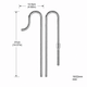 Inlet and Outlet Stainless Steel Lily Pipe Set inlet outlet stainless steel filter lily pipes DaluaAustralia 16/22mm pipes