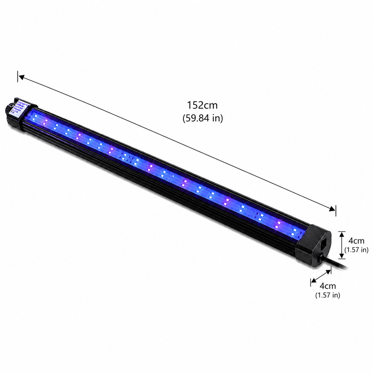 Vitamini Strips AQUARIUM LIGHTING DALUA Fragger (Super Blue) 60" 