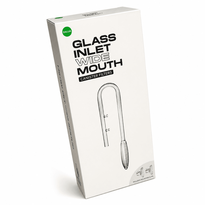 Glass Inlet Wide Mouth glass inlet lily pipes DALUA 