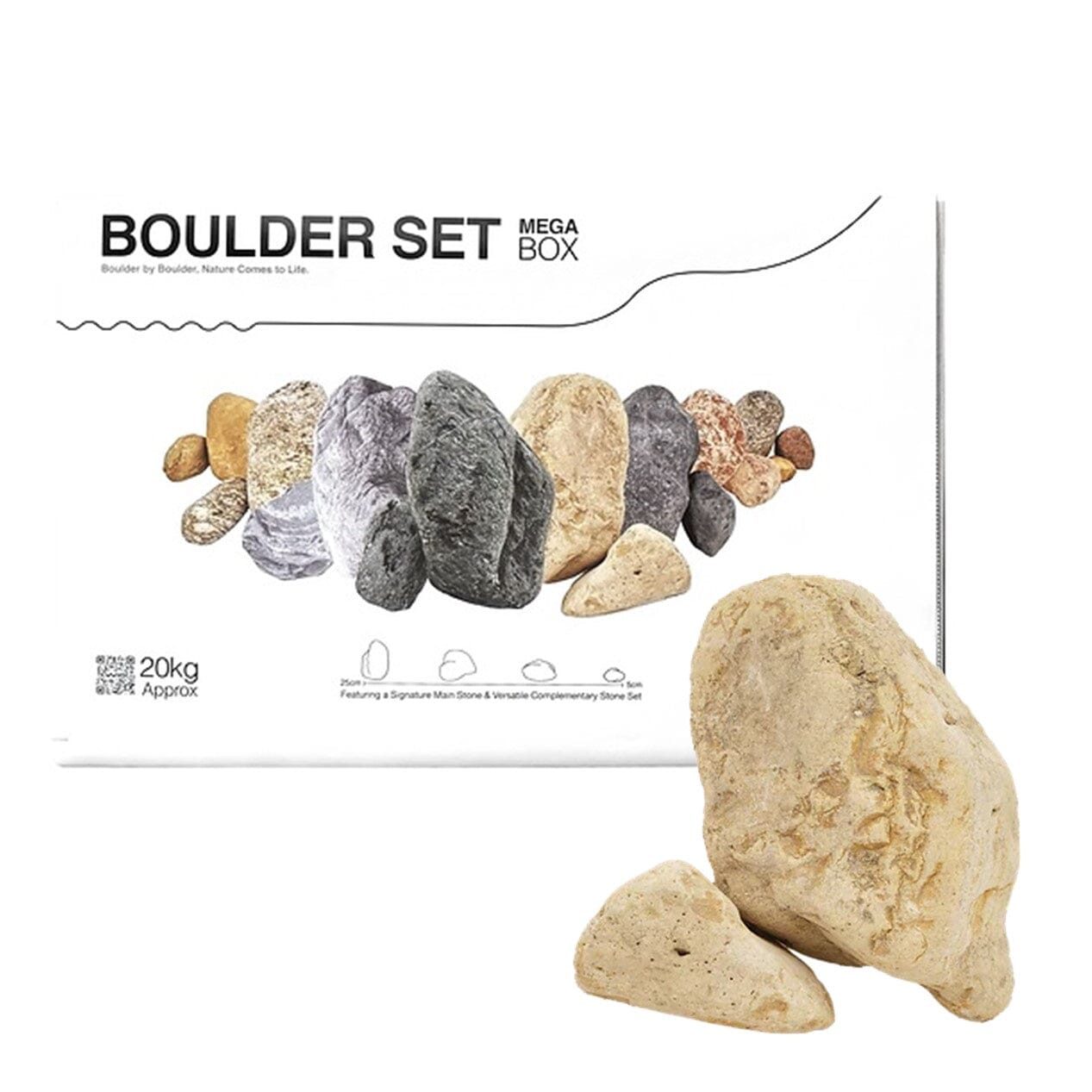 WIO - White Adder Boulder Mega Box Set 22kg Wood and Rock WIO 