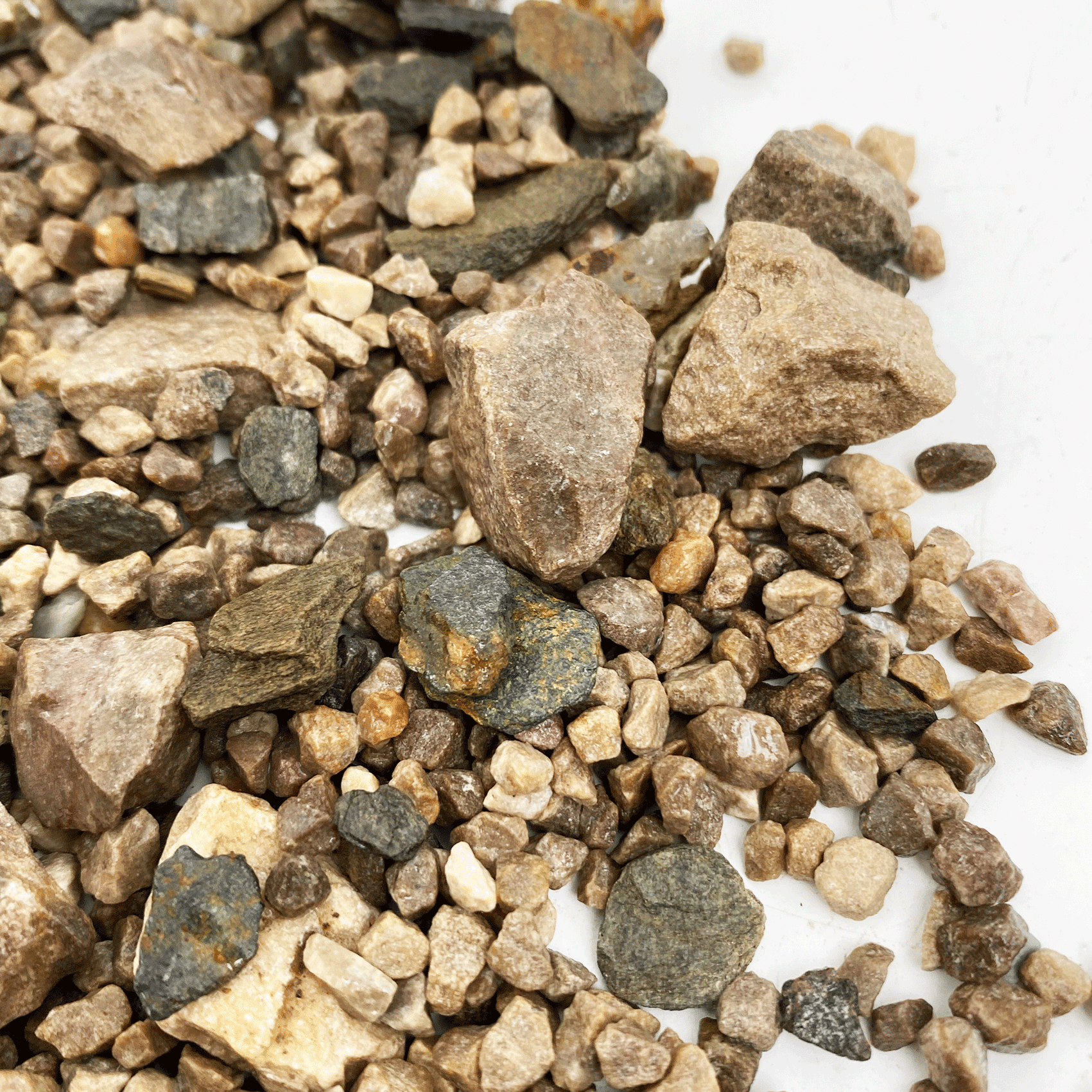 WIO - Accent Crushed Stones Wood and Rock WIO Brown 1.6lbs 
