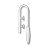 Glass Inlet Wide Mouth glass inlet lily pipes DALUA 