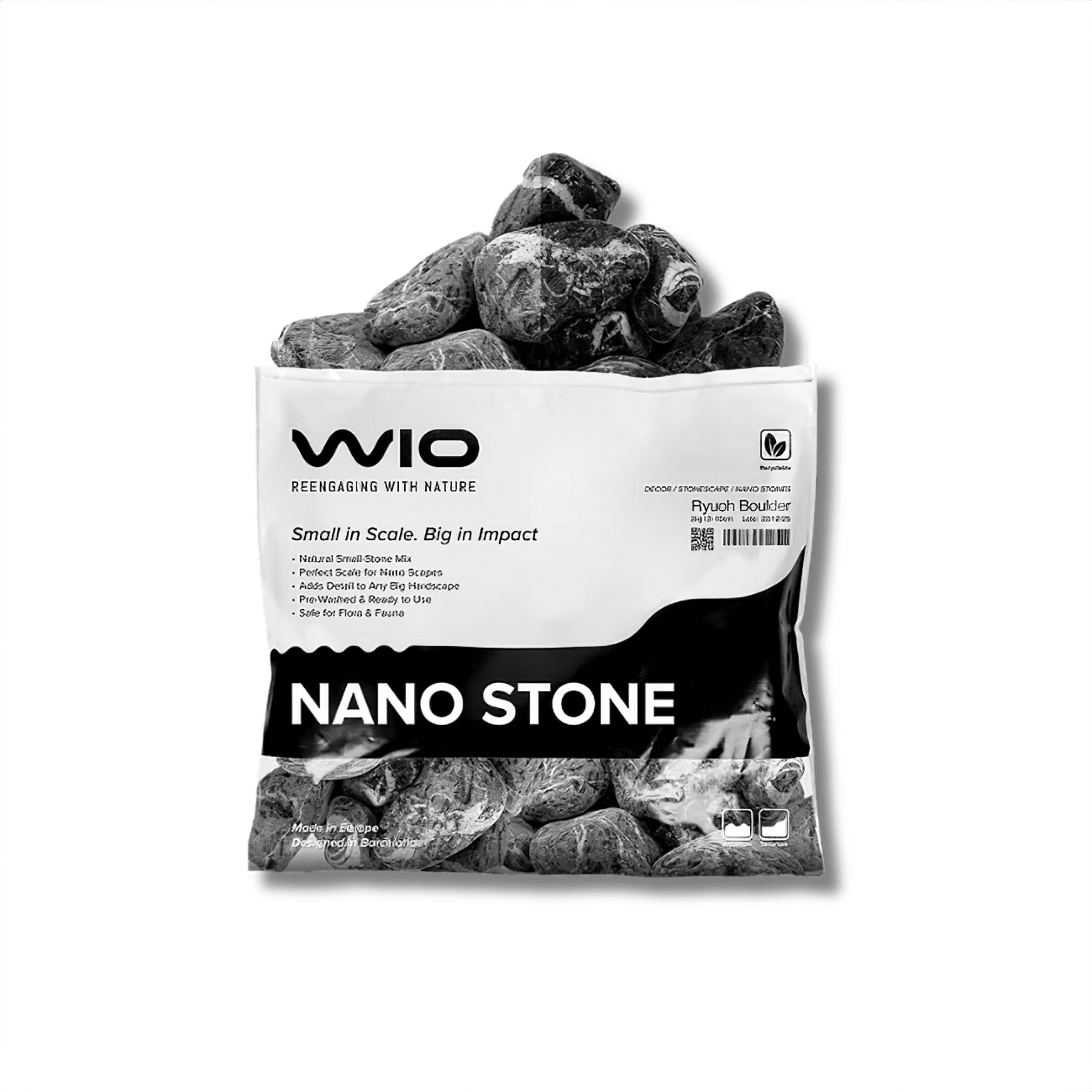 WIO - Ryuoh Boulder Nano Stone Wood and Rock WIO 4.4 lb Nano Bag 